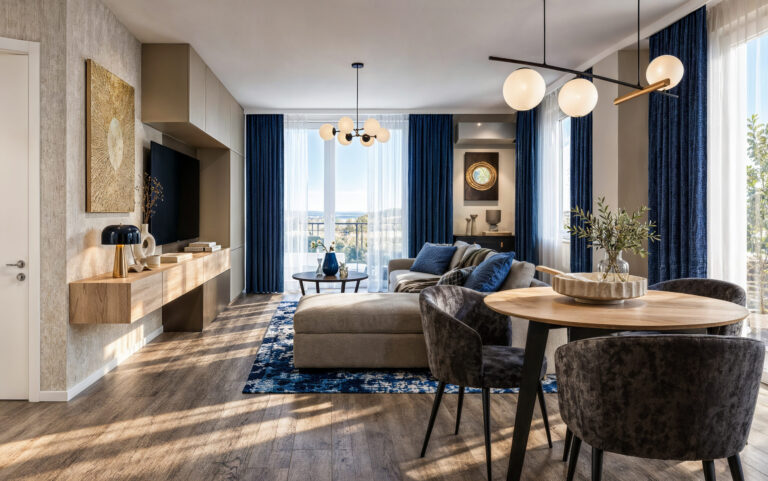 Balance Garden – Contemporary Apartment Interior Visualisation