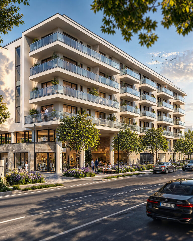 Erzsébet 108 – Residential Development Visualisation