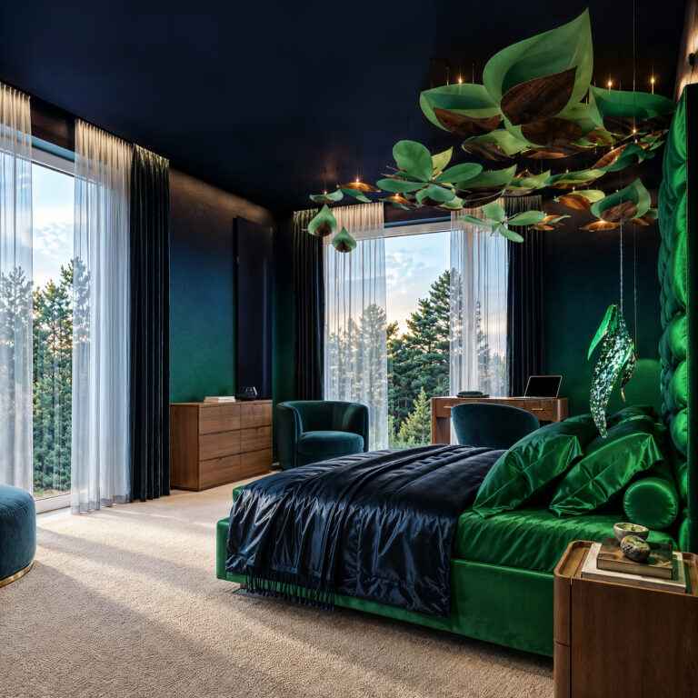 Where Nature Meets Luxury – Bespoke Bedroom Visualisation
