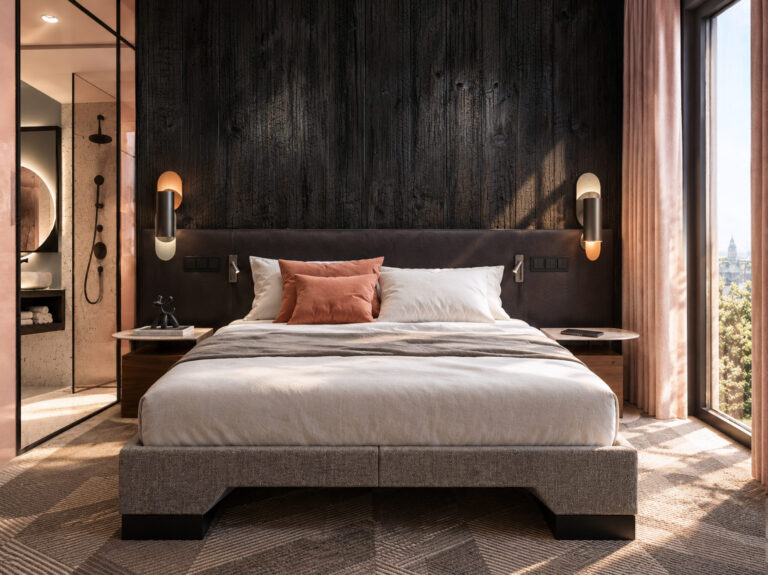 Tribe Hotel – Contemporary Boutique Hotel Room Visualisation