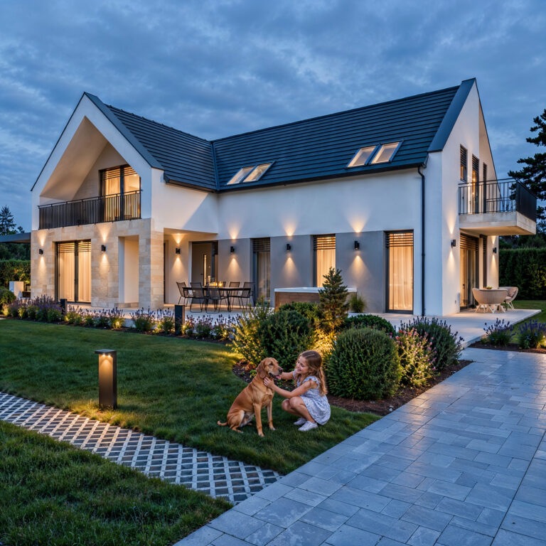 Contemporary Family House – Exterior Visualisation