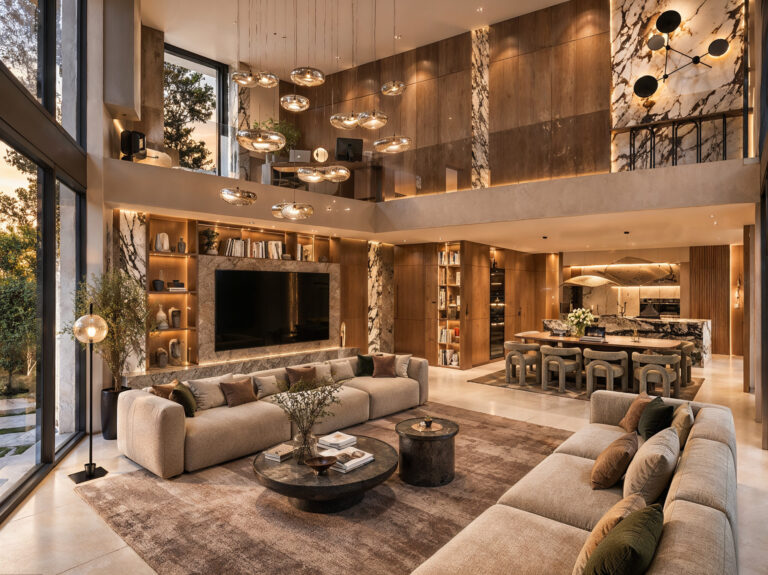 Panoramic Luxury Villa – Interiors Connected to Nature