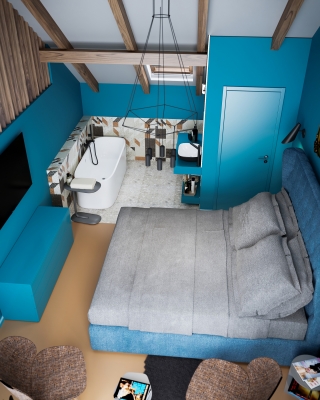 3DVisionDesign Belsoepitesztei latvanytervek Mezotur Boldogasszony birtok panzio