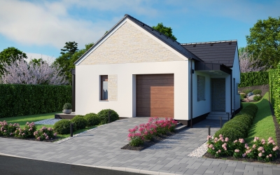 3DVisionDesign családi ház látványterv