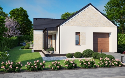 3DVisionDesign családi ház látványterv