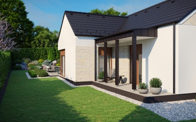 3DVisionDesign családi ház látványterv