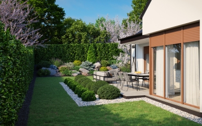 3DVisionDesign családi ház látványterv