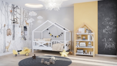 3DVisionDesign gyerekszoba termékvizualizáció látványterv