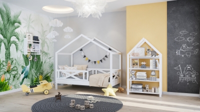 3DVisionDesign gyerekszoba termékvizualizáció látványterv