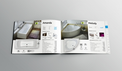 3DVisiondesign katalogushoz latvanyterv M-acryl Magazine Mockup