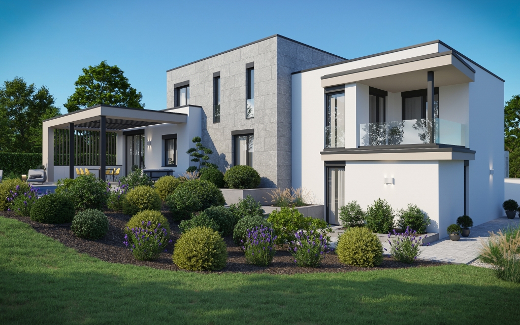 3DVisionDesign külső homlokzati látványtervek