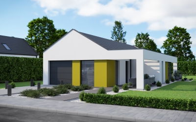 3DVisionDesign Leyer típushazak kulső látványterv