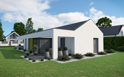 3DVisionDesign Leyer típushazak kulső látványterv