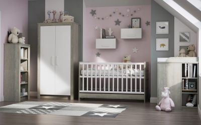 3DVisionDesign pink lányszoba design lakberendezés gyerekszoba termékvizualizáció 3d látványterv