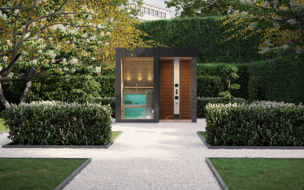 3DVisionDesign Shower mini szauna látványterv