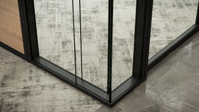 3DVisionDesign Simo Üvegfal rendszerek termékvizualizáció belsőépítészeti látványtervek