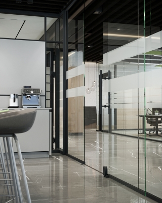 3DVisionDesign Simo Üvegfal rendszerek termékvizualizáció belsőépítészeti látványtervek