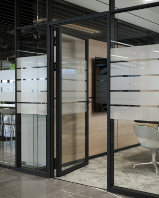 3DVisionDesign Simo Üvegfal rendszerek termékvizualizáció belsőépítészeti látványtervek