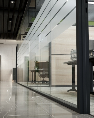 3DVisionDesign Simo Üvegfal rendszerek termékvizualizáció belsőépítészeti látványtervek