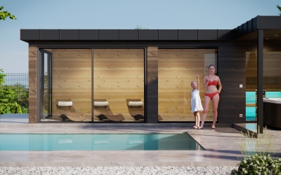 3DVisionDesign Simonwellness egyedi keszitesu kulteri luxus szauna haz latvanytervek gyenesdiason