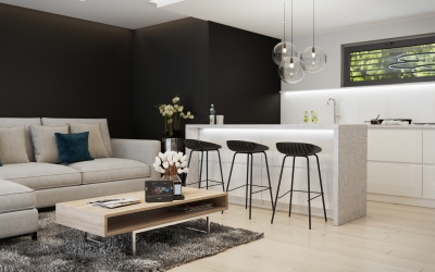 3DVisionDesign Simonwellness Sunset Family Relax Belső látványtervek