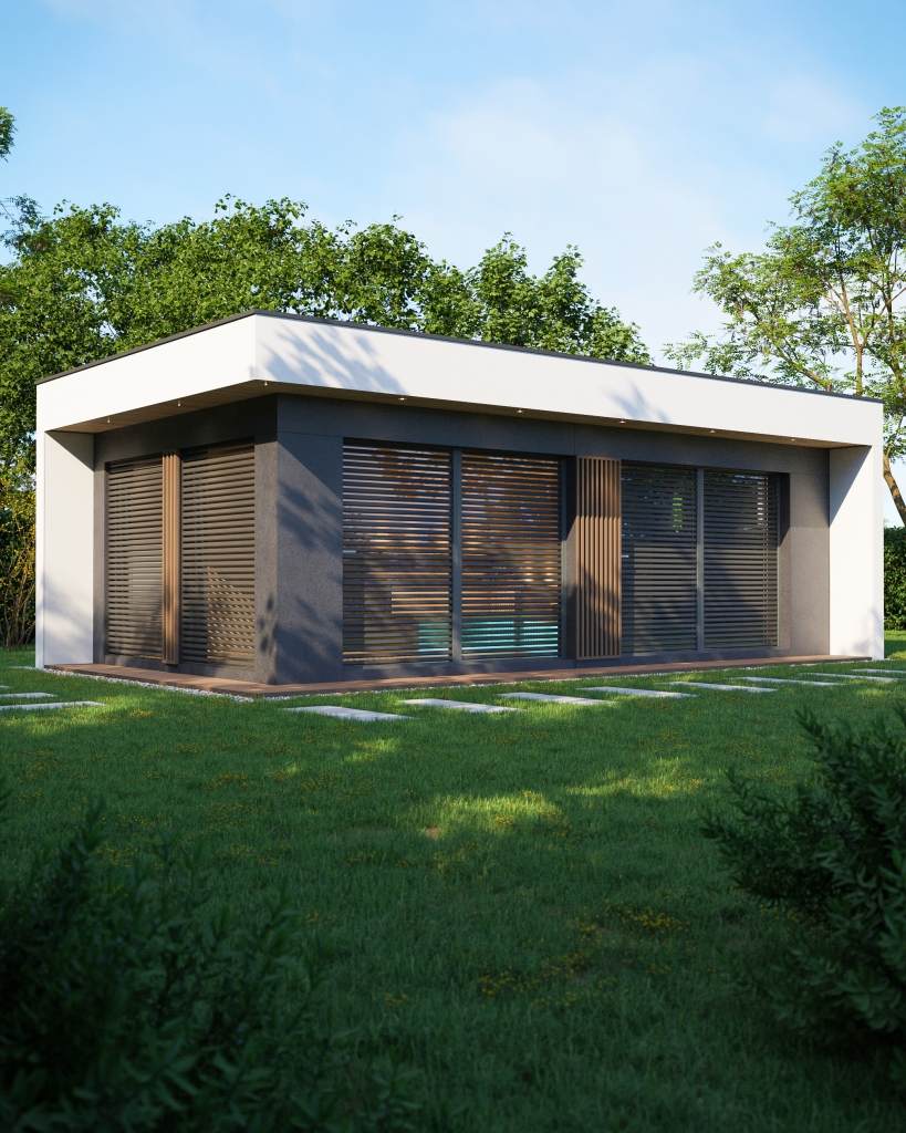 3DVisionDesign Szauna 3D látványterv