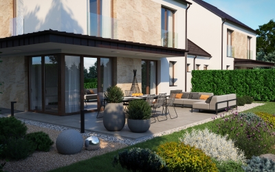 3DVisionDesign terasz 3d látványterv készítés ingatlanértékesítéshez