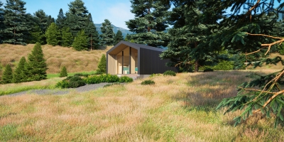 3DVisionDesign Vision szaunaház termékvizualizáció látványtervek