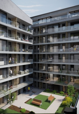 3dvisiondesign.com Kiraly Boutique Residence homlokzati 3d latvanyterv