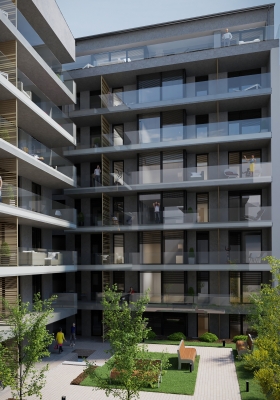 3dvisiondesign.com Kiraly Boutique Residence homlokzati 3d latvanyterv