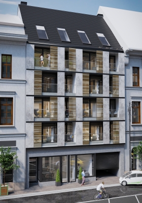 3dvisiondesign.com Kiraly Boutique Residence homlokzati 3d latvanyterv