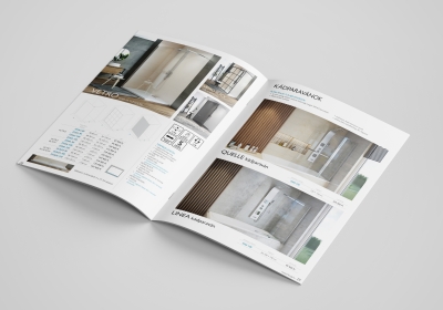 Kiadványszerkesztés katalógus 3D látványtervekből Wasserburg