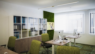 Modern iroda látványtervek