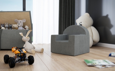 Gyerekbútor termékvizualizációs látványterv