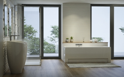 Macryl nikita 3dvisiondesign katalógushoz készített modern fürdöszoba látványterv