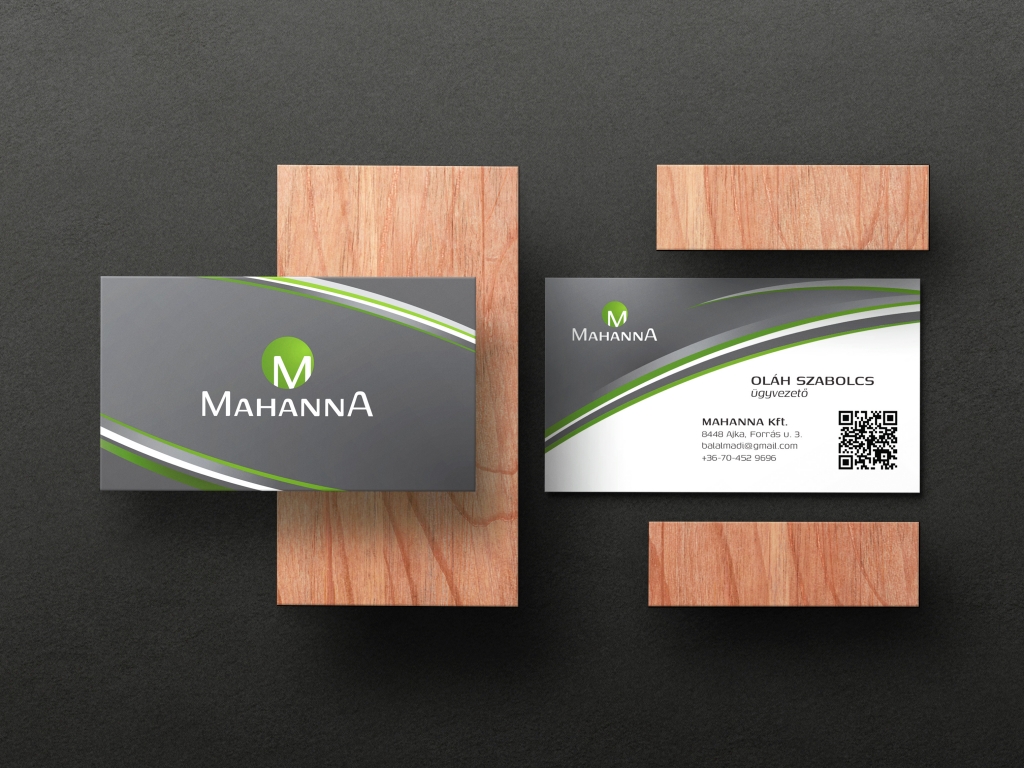 Építésziroda névjegykártya tervezés