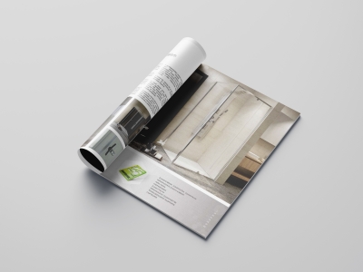 Kiadványszerkesztés katalógus 3D látványtervekből Sanimix