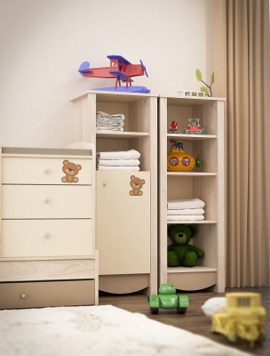 Todi gyerekbútor 3d látványtervek vidám gyerekszoba 3D látványtervek