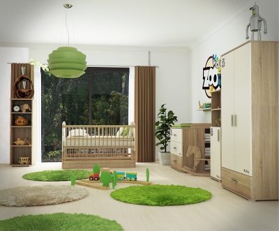 TODI Zoo Gyerekszoba 3d látványtervek