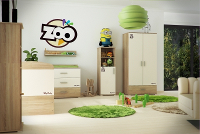 TODI Zoo Gyerekszoba 3d látványtervek